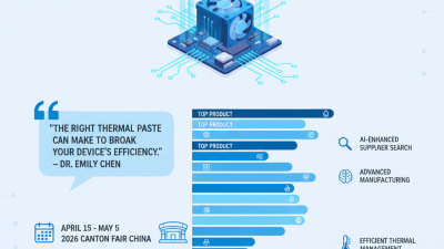 Top 10 Thermal Paste Products at 2026 Canton Fair China?