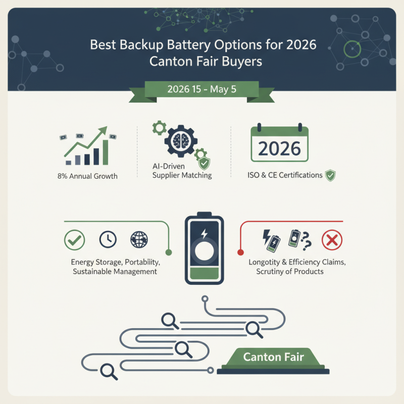 Best Backup Battery Options for 2026 Canton Fair Buyers?