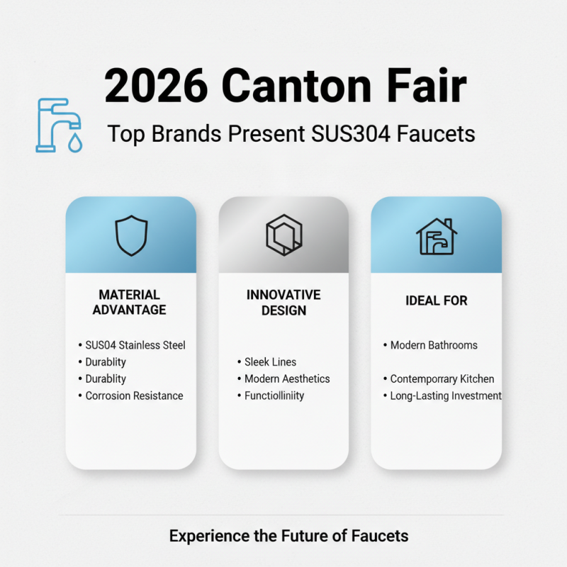 Best SUS304 Stainless Steel Cold Faucet at 2026 Canton Fair?