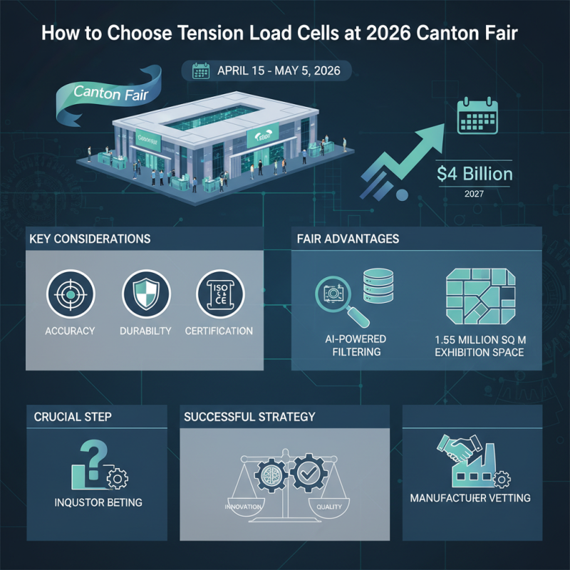 How to Choose Tension Load Cells at 2026 Canton Fair?