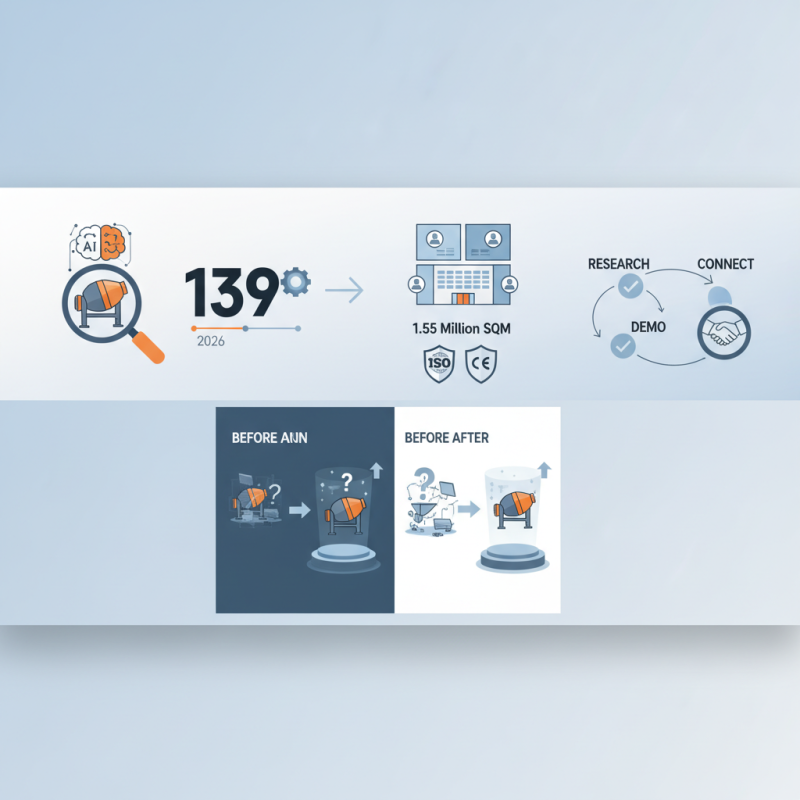 Concrete Pan Mixer Tips for Success at Canton Fair 2026?