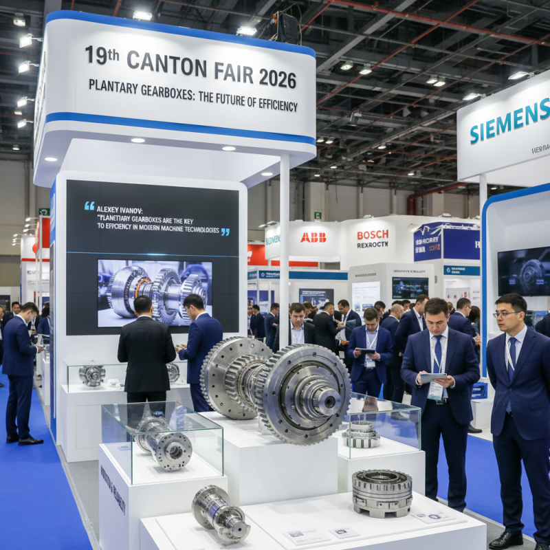 Планетарная коробка передач на 139-й кантонской ярмарке 2026 года?