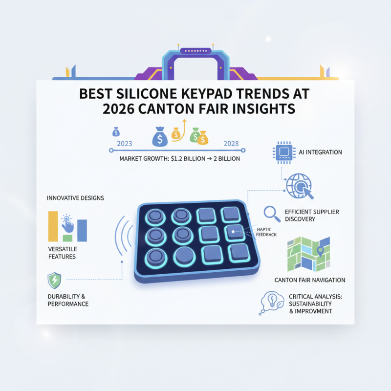 Best Silicone Keypad Trends at 2026 Canton Fair Insights?