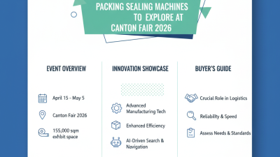 Top 10 Packing Sealing Machines to Explore at Canton Fair 2026?