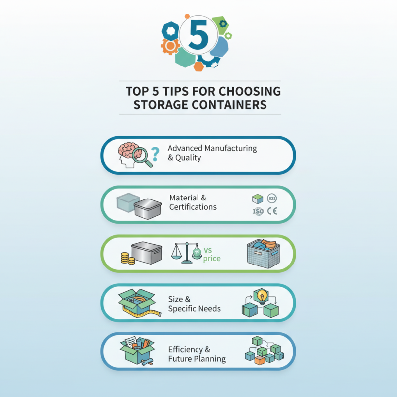 Top 5 Tips for Choosing Storage Containers at 2026 Canton Fair?