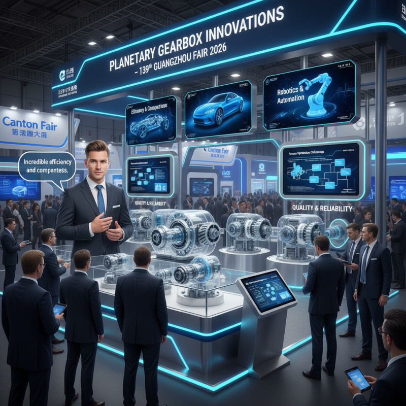 Планетарная коробка передач на 139 Гуанчжоуской ярмарке 2026 года?