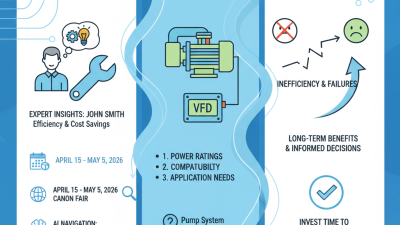 How to Choose VFD for Water Pump at Canton Fair 2026?