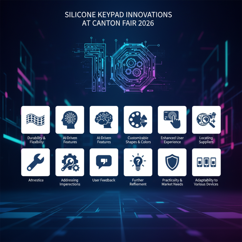 Top 10 Silicone Keypad Innovations at Canton Fair 2026?