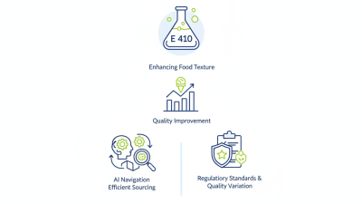 Best E 410 Food Additive Insights for 2026 Canton Fair?