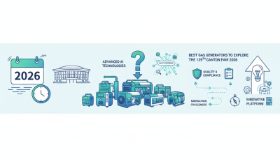 Best Gas Generators to Explore at the 139th Canton Fair 2026?