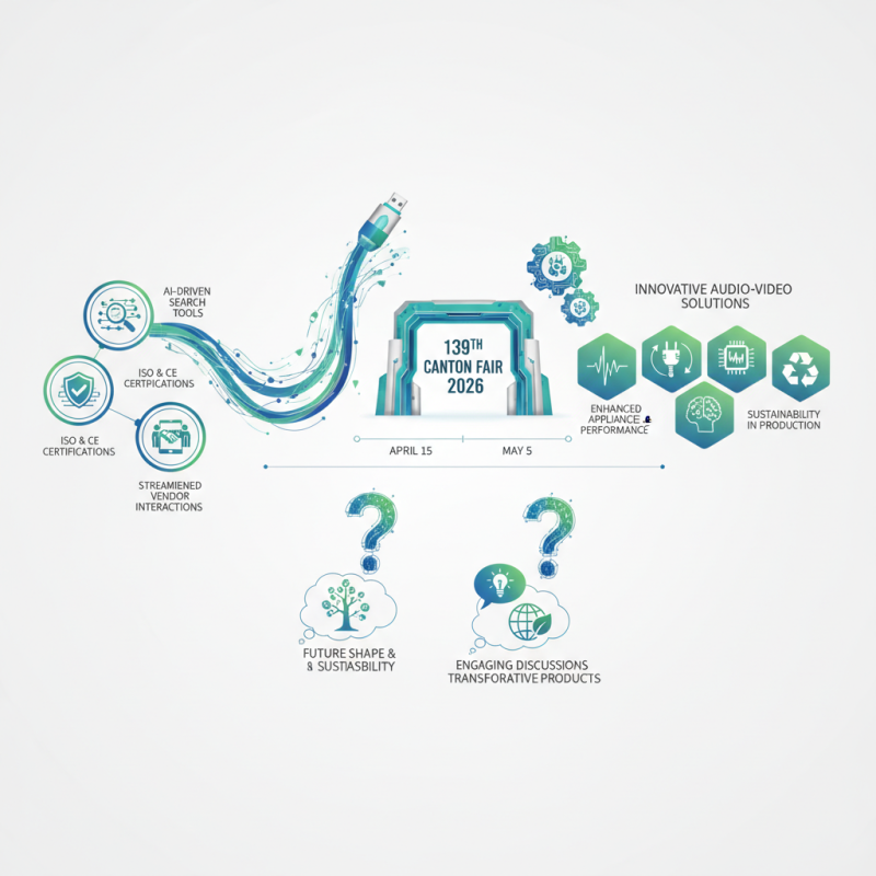 2026 Best Audio Video Cable Trends at 139th Canton Fair?