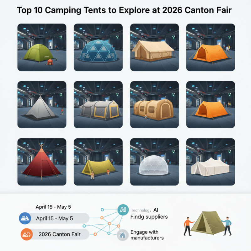 Top 10 Camping Tents to Explore at 2026 Canton Fair?