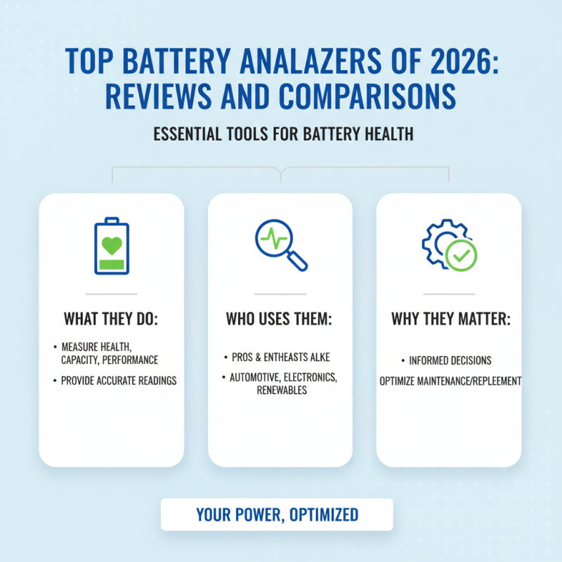 2026 Best Battery Analyzer Reviews and Buying Guide?
