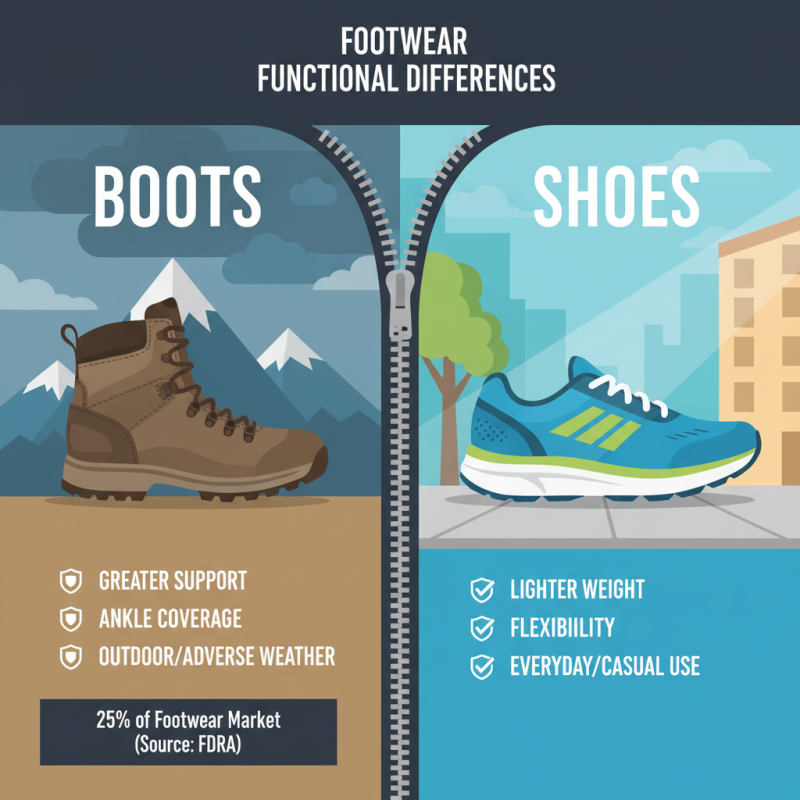 What is the Difference Between Boots and Shoes?