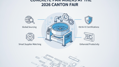 Top 10 Concrete Pan Mixers to Explore at the 2026 Canton Fair?
