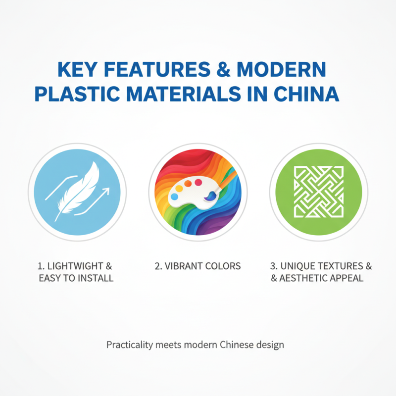 China Top Walls Plastic Innovations for Modern Design Solutions?