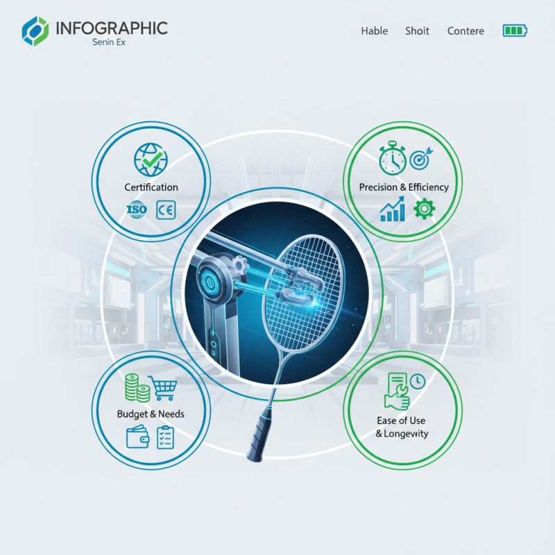 How to Choose the Best Racquet Gutting Machine at Canton Fair 2026?