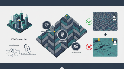 How to Choose Industrial Herringbone Mats at 2026 Canton Fair?