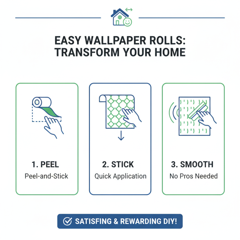 Why Choose Wallpaper Rolls for Your Home Decor Needs?