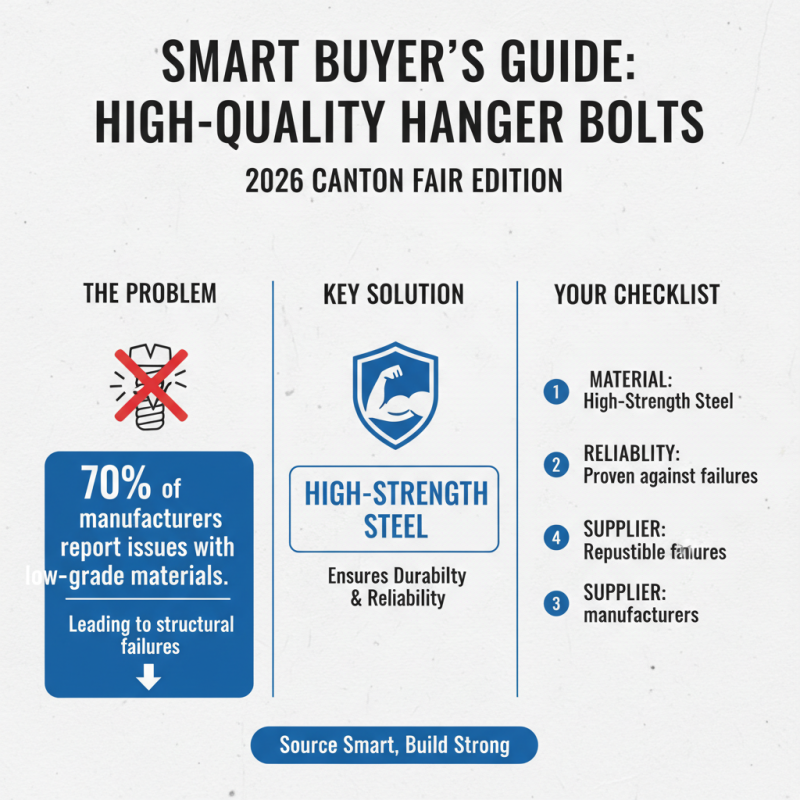 Top 10 Hanger Bolts to Discover at the 2026 Canton Fair?