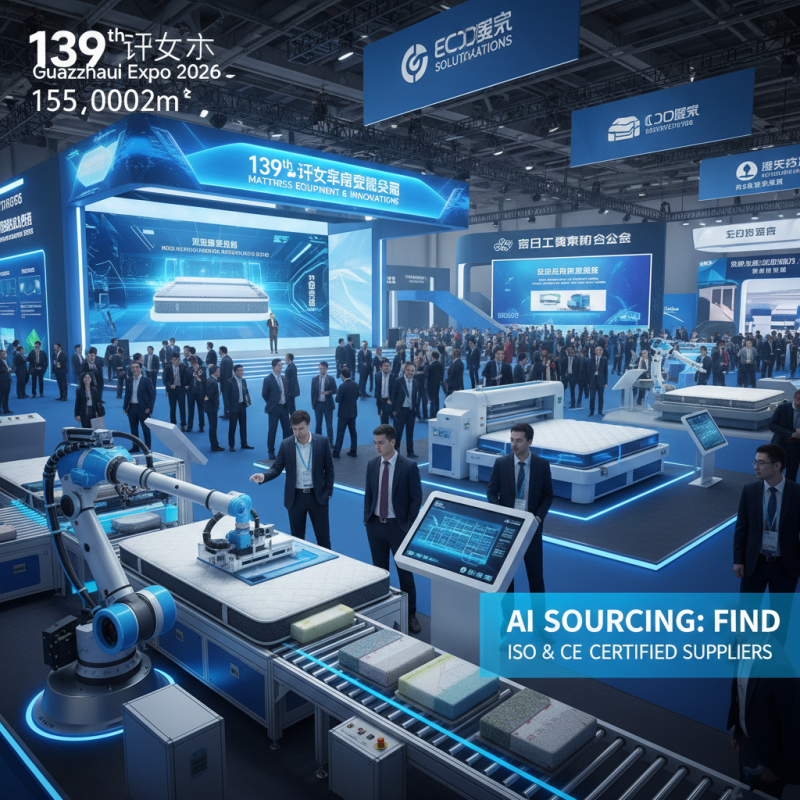 Матрасное оборудование на 139-й выставке в 2026 году чего ждать?