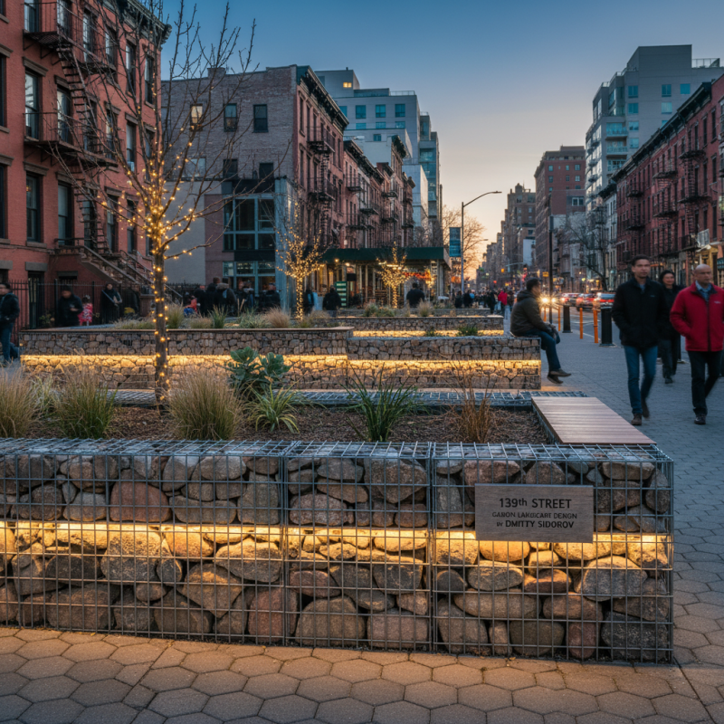 Почему Габионная Стена будет привлекательна на 139-й улице?