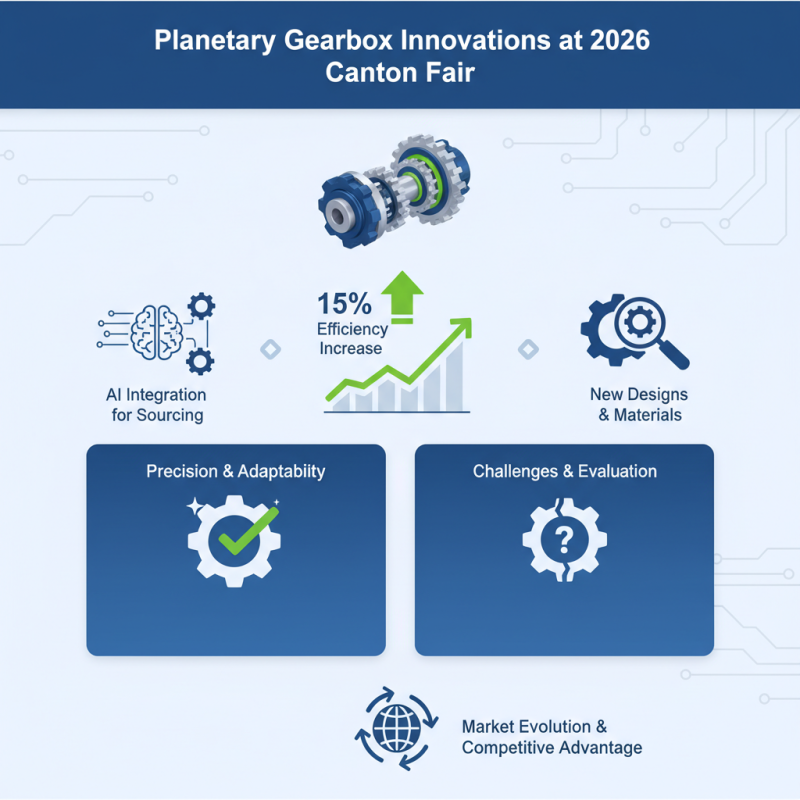 Best Planetary Gearbox Innovations at 2026 Canton Fair?