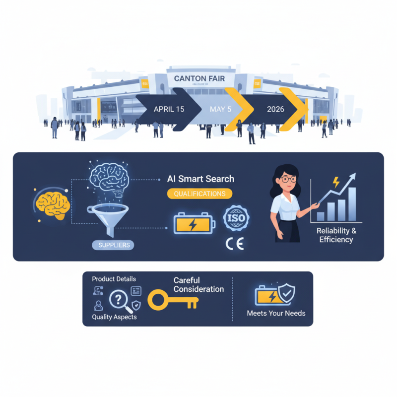 How to Choose the Best Battery Pack at the 2026 Canton Fair?