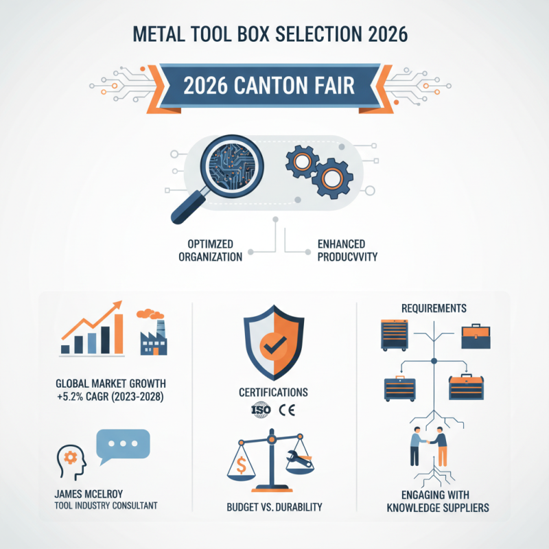 How to Choose the Best Metal Tool Box at the 2026 Canton Fair?
