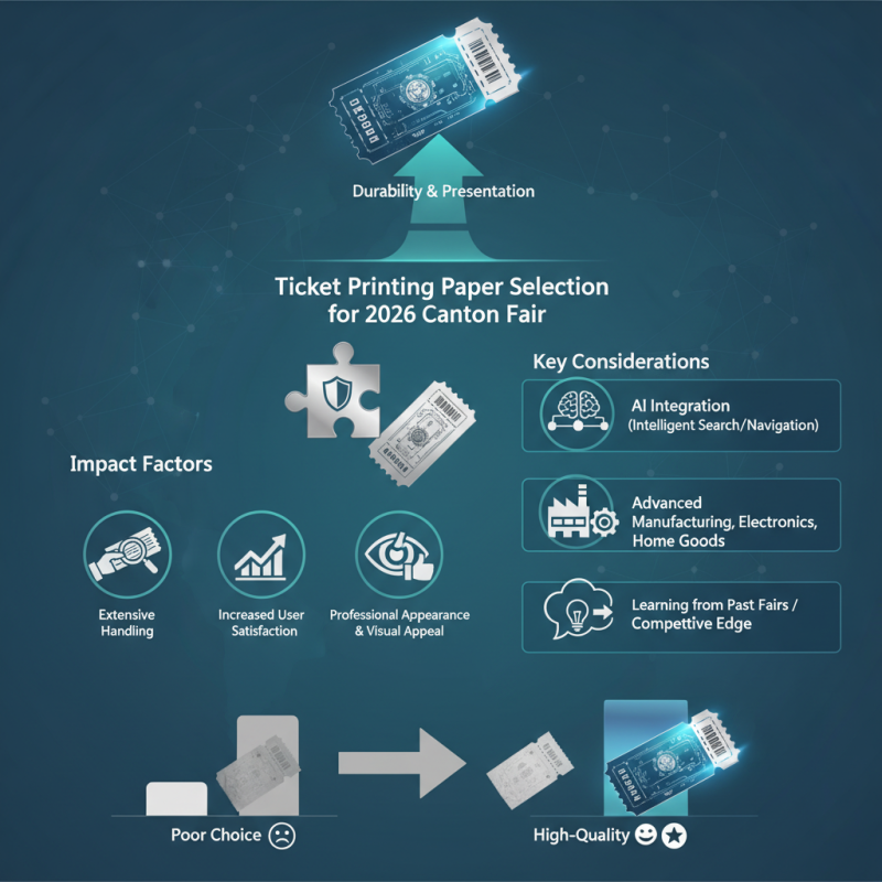 How to Choose Ticket Printing Paper for 2026 Canton Fair?