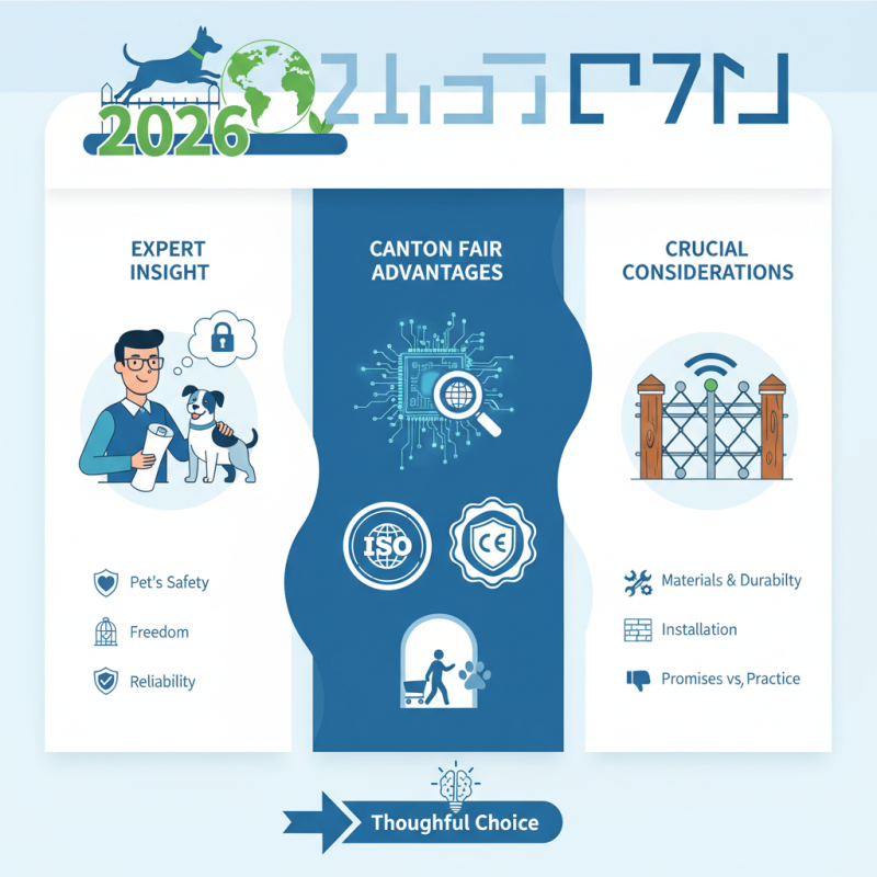 How to Choose the Best Dog Fence at the 2026 Canton Fair?