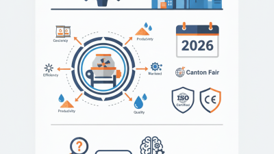 Why Choose a Concrete Pan Mixer at the 2026 Canton Fair?