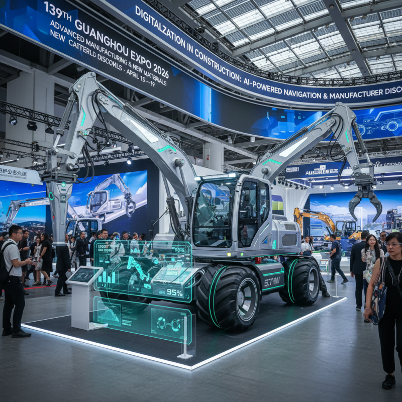 Колёсный Экскаватор на 139-й выставке в Гуанчжоу 2026?