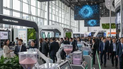 Top Cosmetic Powder Machines at 2026 Canton Fair Highlights?