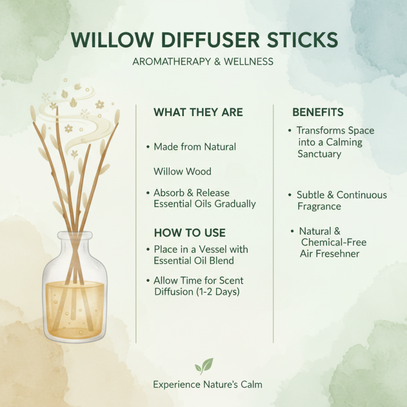 2026 How to Use Willow Diffuser Stick for Aromatherapy Benefits?
