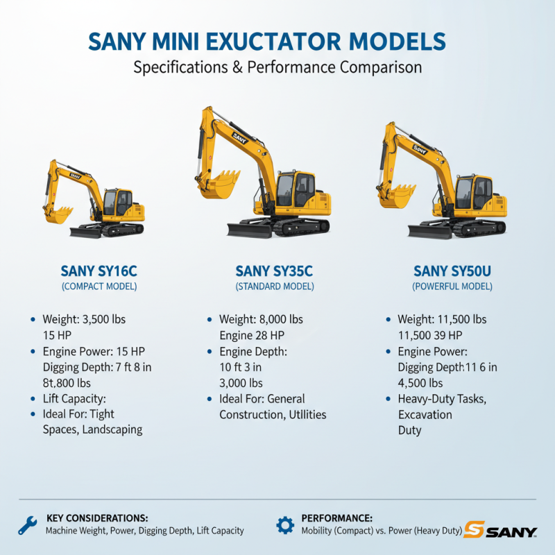 2026 How to Choose the Best Sany Mini Excavator for Your Construction Needs?