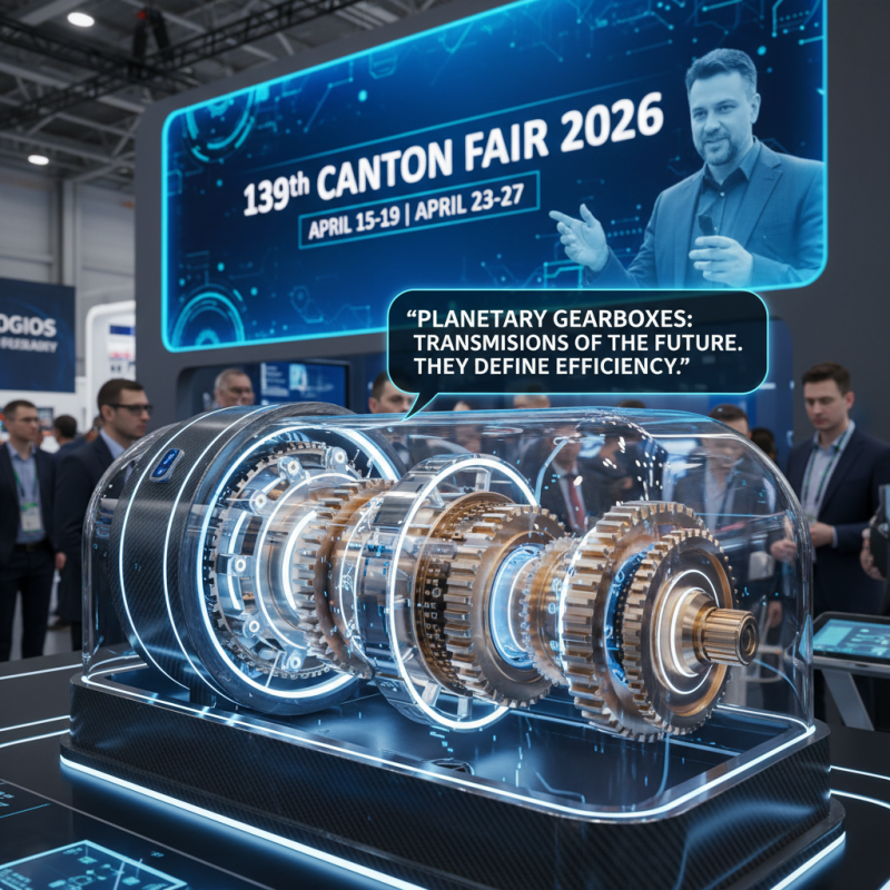 Планетарная коробка передач на 139-й Кантонской ярмарке 2026?