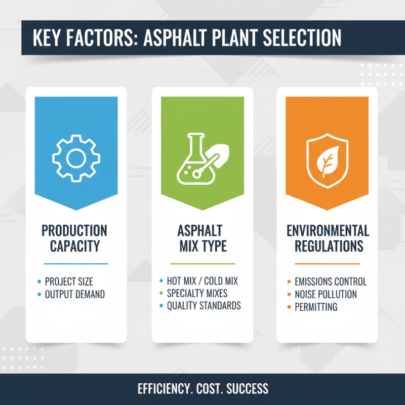 How to Choose the Right Asphalt Plant for Your Construction Needs?