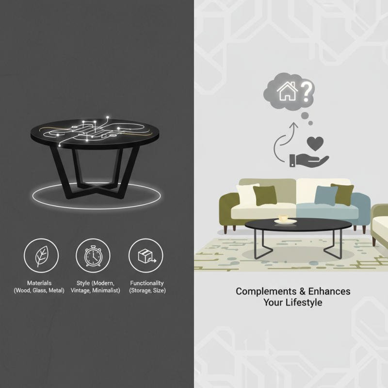 2026 How to Choose the Perfect Black Cocktail Table for Your Home?