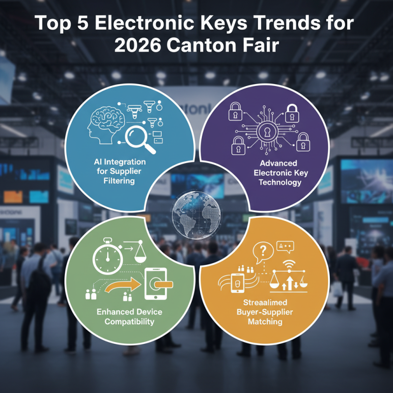 Top 5 Electronic Keys Trends for 2026 Canton Fair?