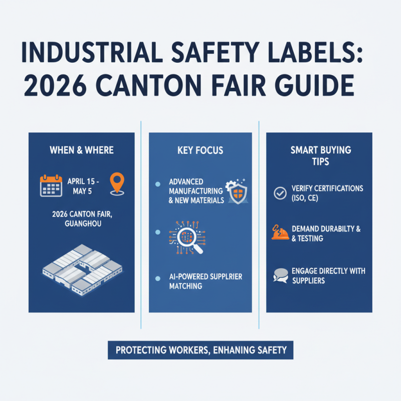 How to Choose Industrial Safety Labels at the 2026 Canton Fair?