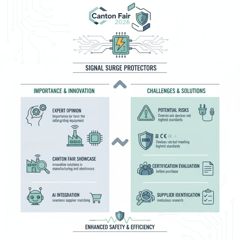 Top 5 Signal Surge Protectors to Check at Canton Fair 2026?