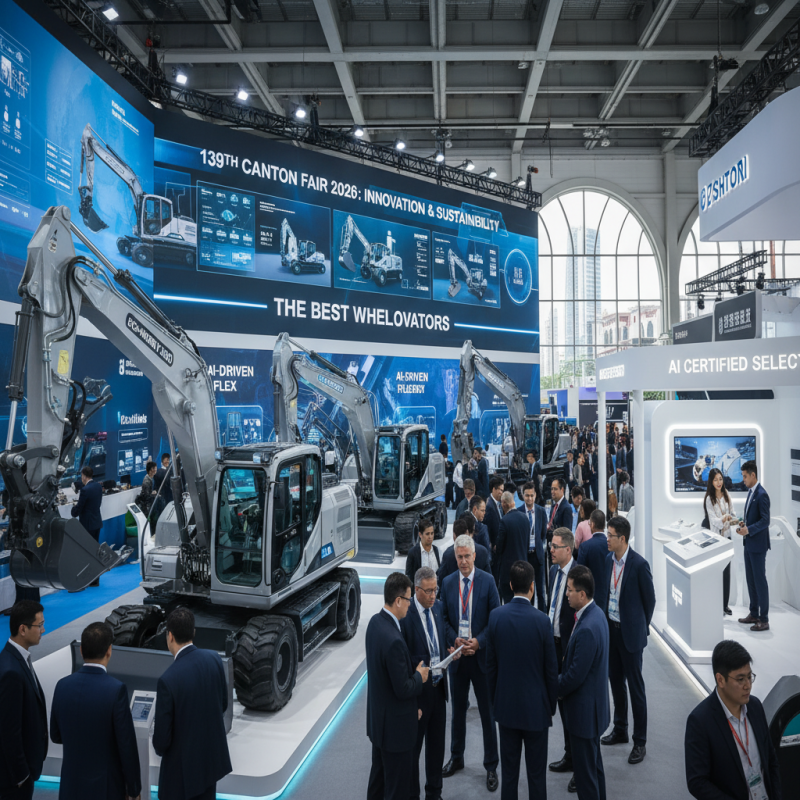 Лучшие колёсные экскаваторы на 139-й Кантонской ярмарке 2026 года?