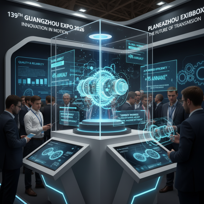 Планетарная коробка передач на 139-й выставке в Гуанчжоу 2026?