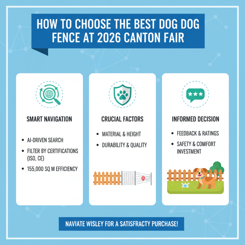 How to Choose the Best Dog Fence at the 2026 Canton Fair?