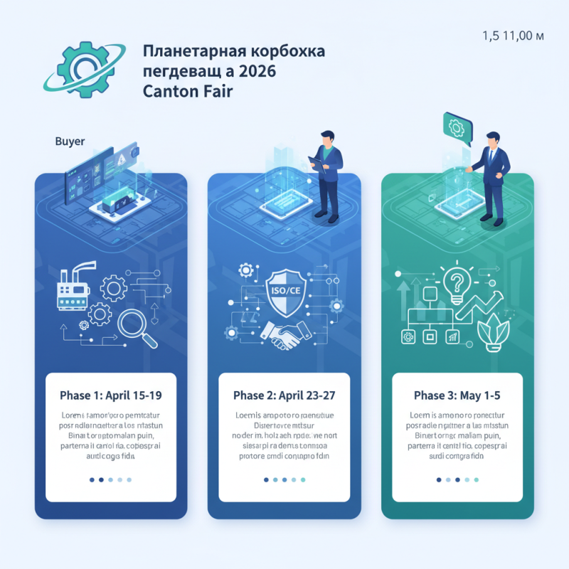 How to Source Planetary Gearboxes at the 2026 Canton Fair?