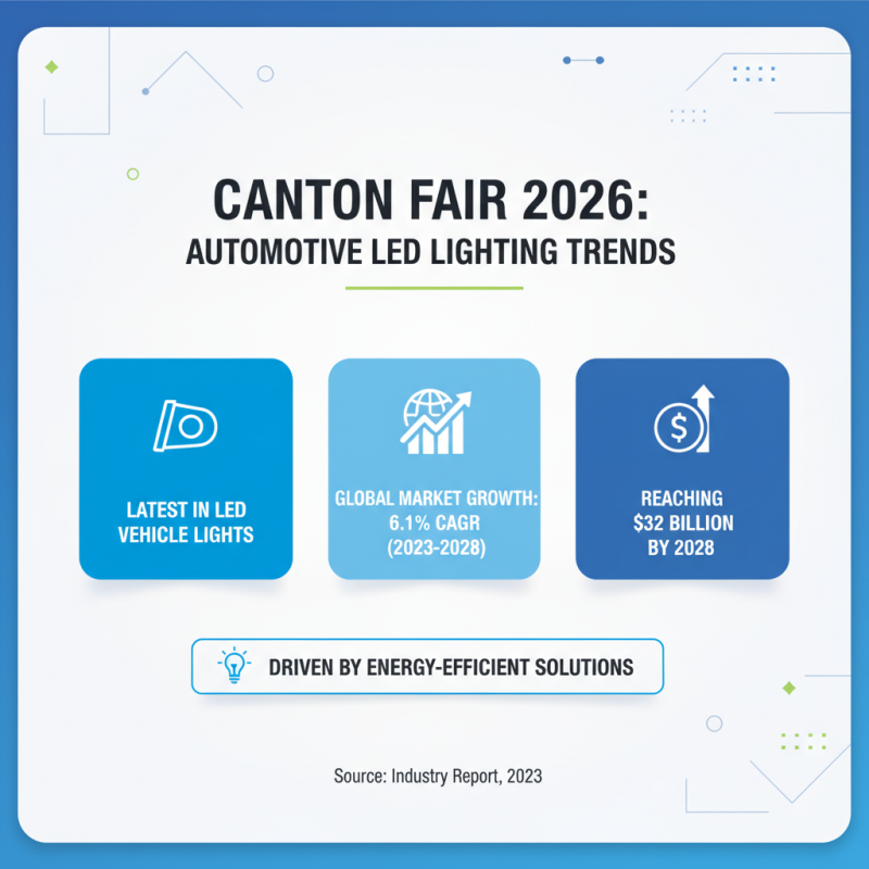 Best LED Lights for Vehicles at the 2026 Canton Fair?