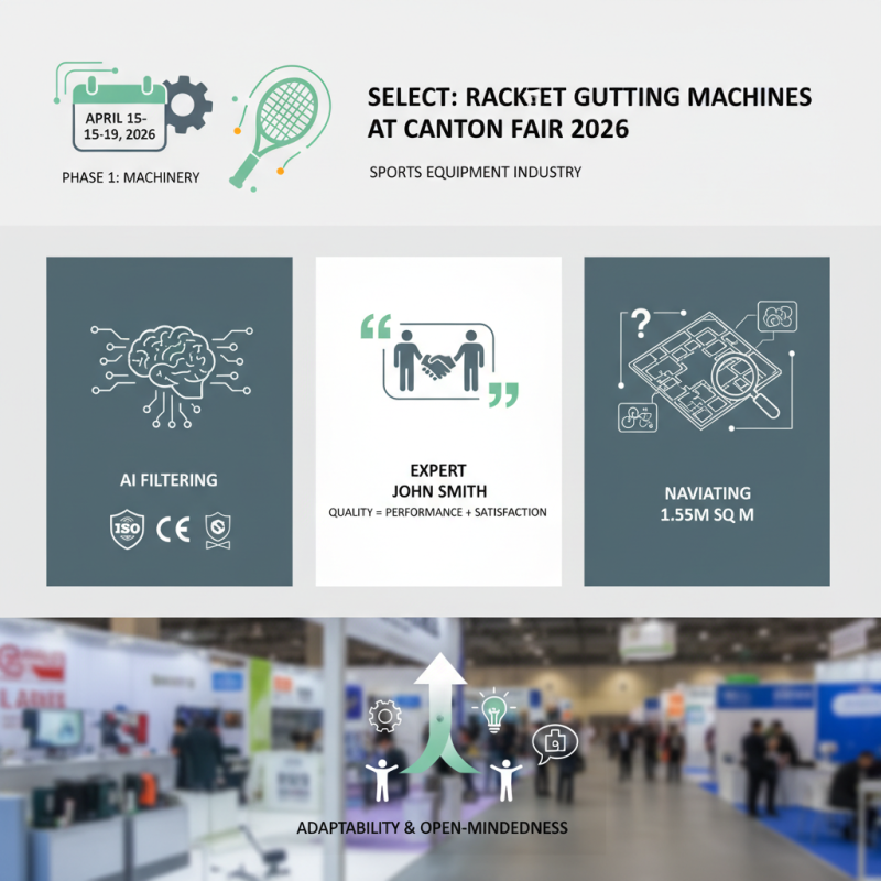 How to Choose the Best Racquet Gutting Machine at Canton Fair 2026?