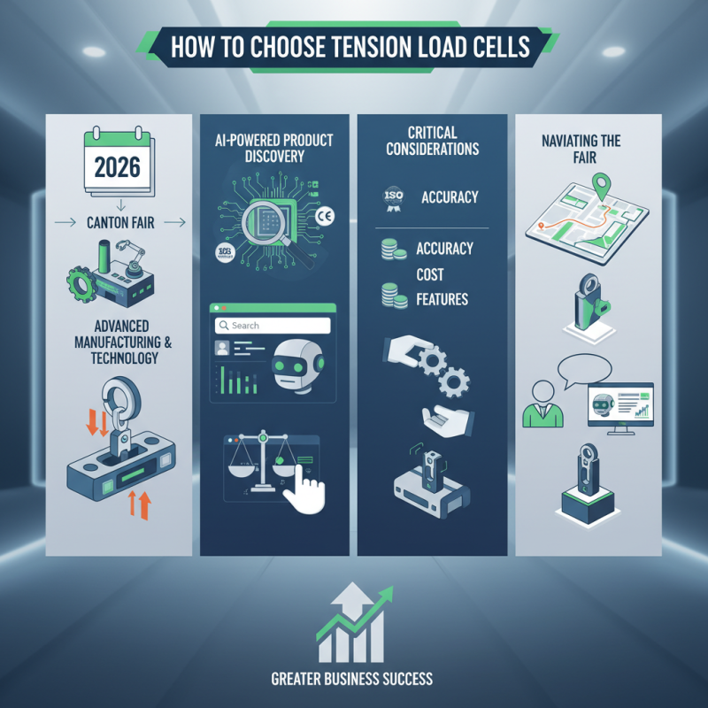 How to Choose Tension Load Cells for the 2026 Canton Fair?