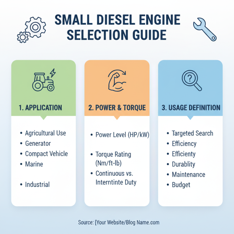 How to Choose the Best Small Diesel Engine for Your Needs in 2026?